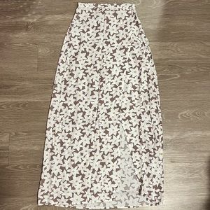 BILLABONG FLORAL MIDI SKIRT